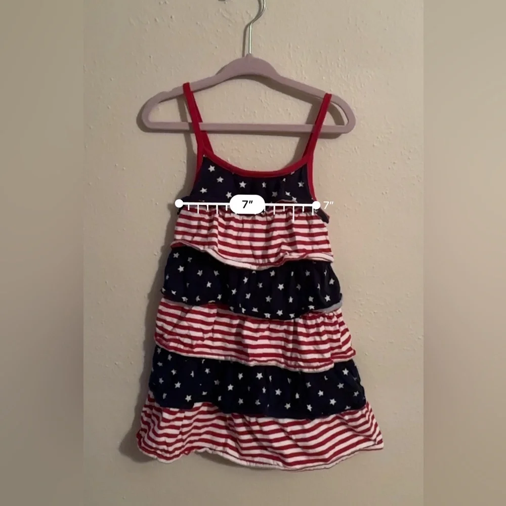 The Children’s Place - Red, White and Blue Striped Dress 3T